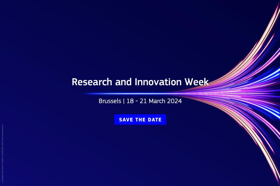 Save the date The Research & Innovation Week to take place from 18 to